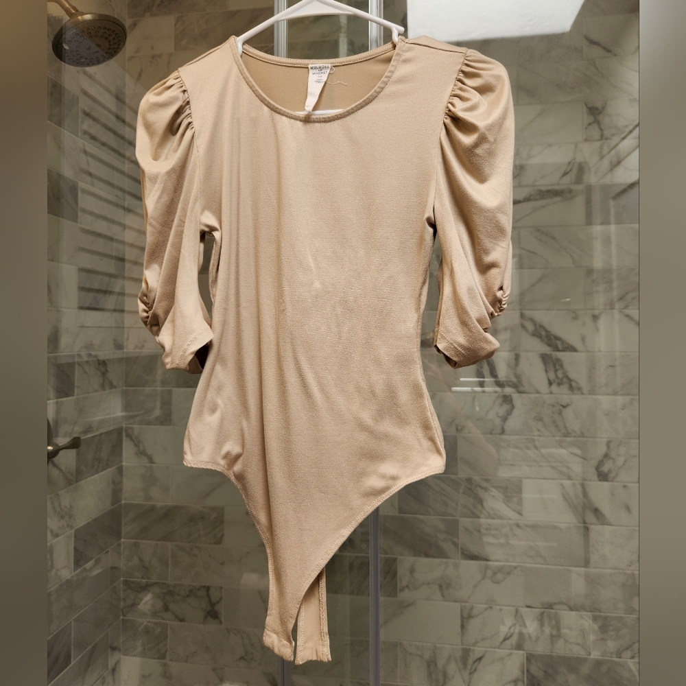 Tan body suit XXS
